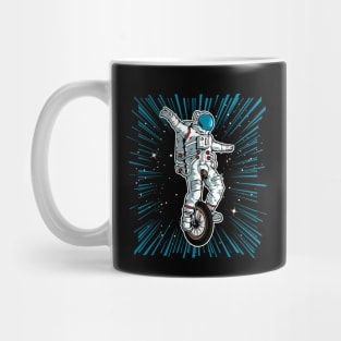 Astronaut riding EUC Funny E unicycle Mug